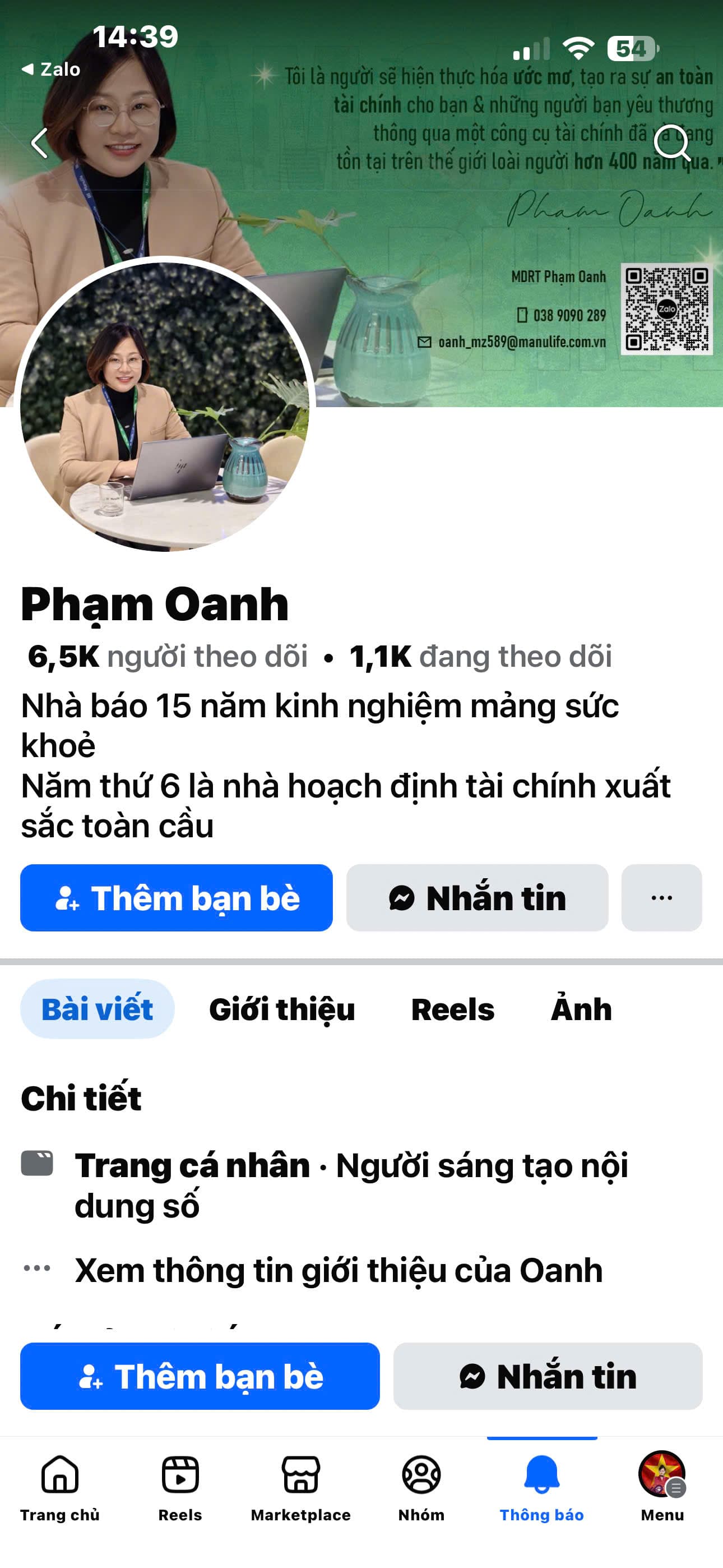 Xây Thuong hiệu cá nhân