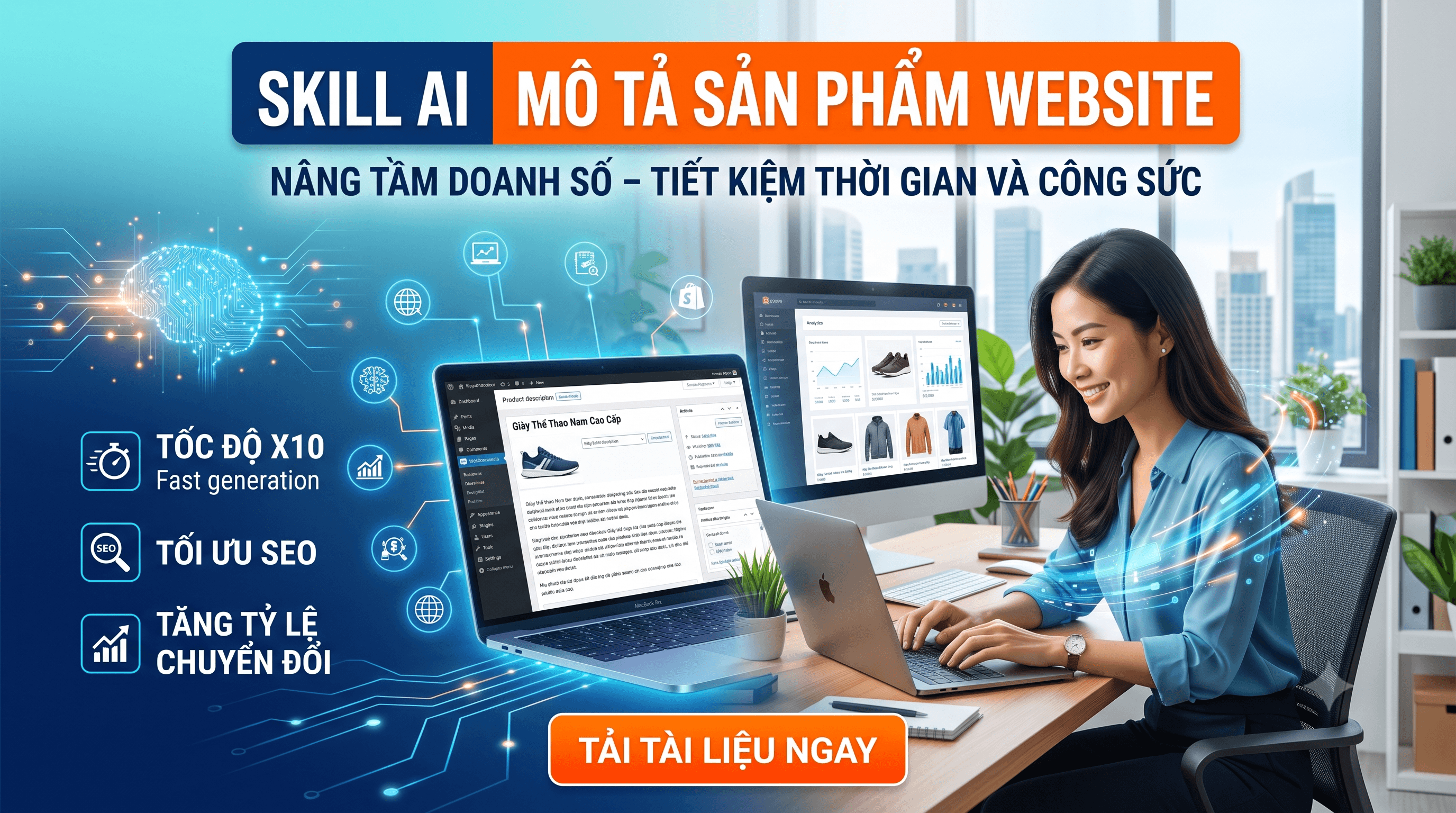 Mô tả sản phẩm website