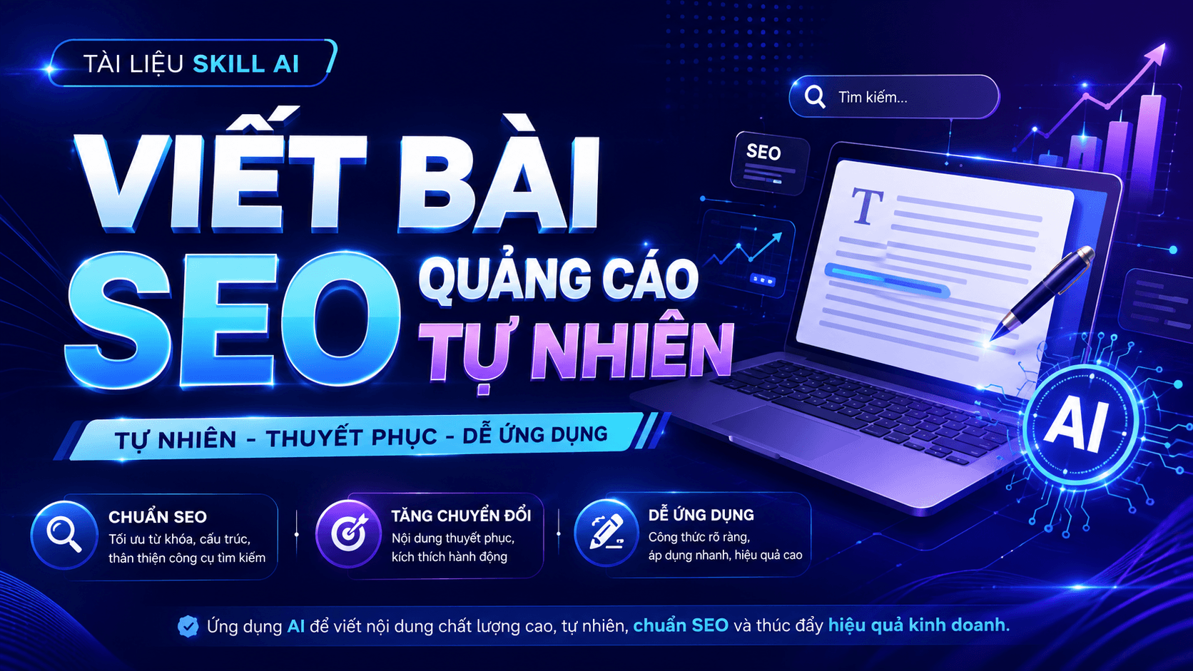 Viết bài SEO quảng cáo tự nhiên