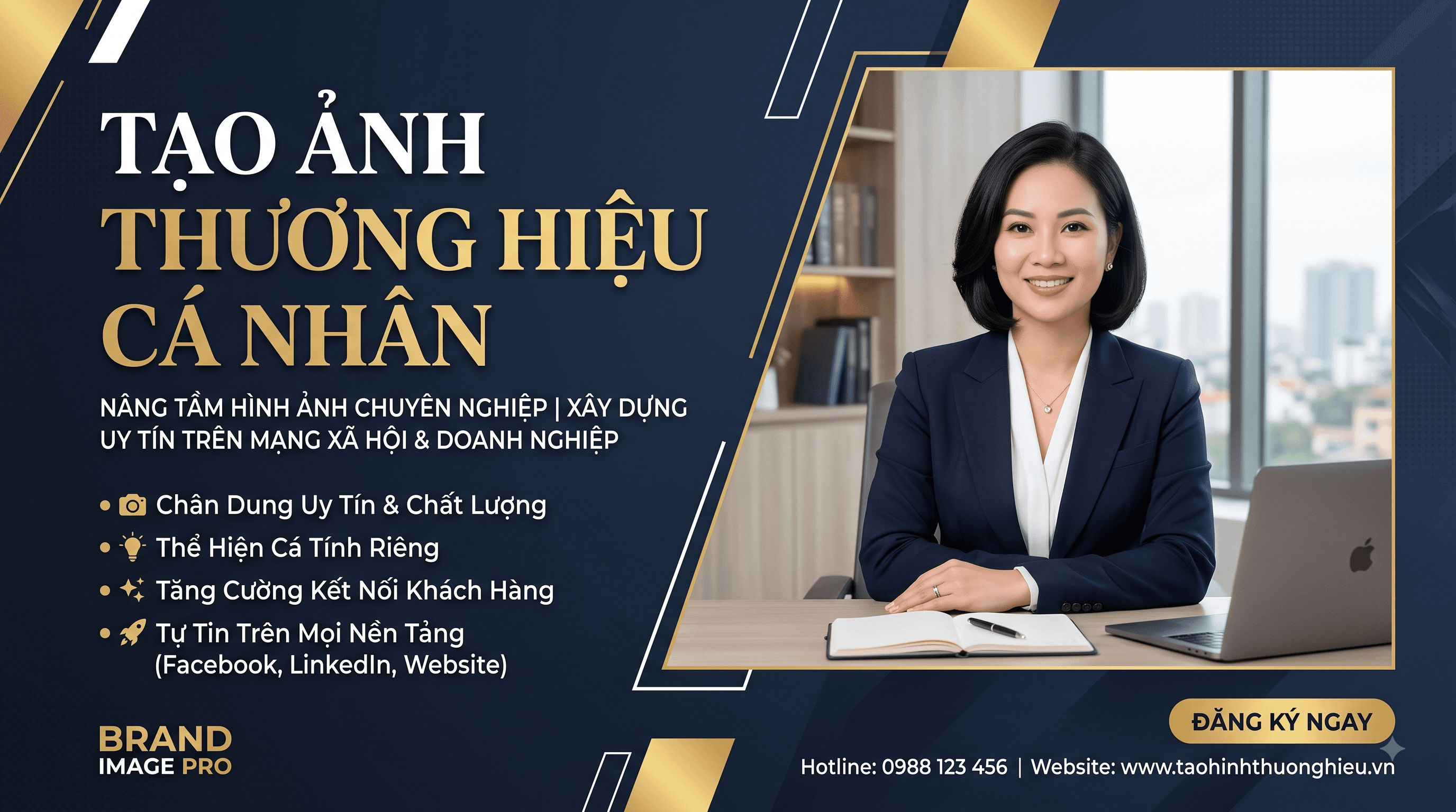 Tạo ảnh thương hiệu cá nhân